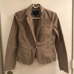 Banana Republic Tan Corduroy Blazer Small